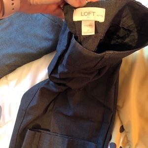 Grey dress pants, size 2 petite